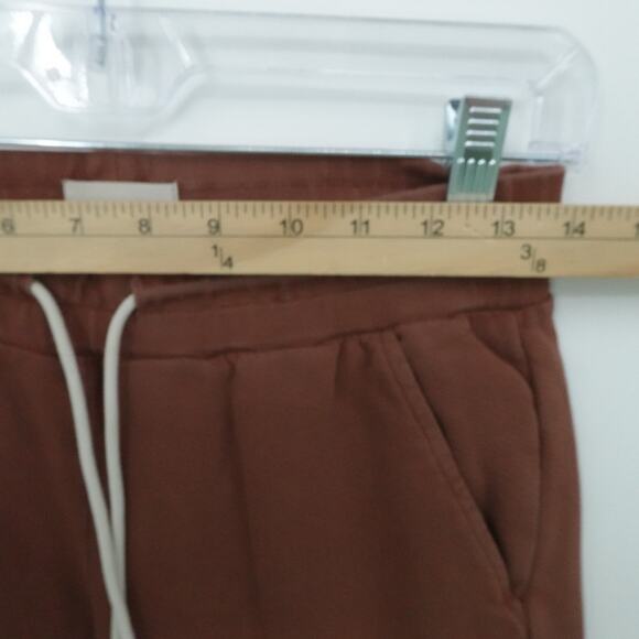 Mate The Label Organic Cotton Terry Classic Joggers Sweatpant Taupe Women‎ XS - Picture 4 of 13